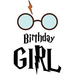 Birthday girl Svg, Harry Potter Svg, Harry Potter Movie Svg, Hogwarts Svg, Wizard Svg, Digital Download