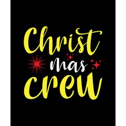 Christmas Crew Svg, Christmas Svg, Christmas logo Svg, Merry Christmas Svg, Digital download