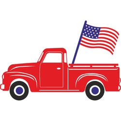 4th of July Red truck Svg, 4th of July Svg, Fourth of july svg, Happy 4th of July Svg, Digital download