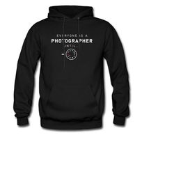 Photographer Hoodie. Photography Clothing. Photographer Sweater. Photographer Sweatshirt.