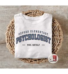 customized school psychologist shirt, school psychologist tee, psychologist shirt, gift for school psychologist, school