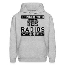 radios hoodie. radios gift. amateur radio. ham radio.