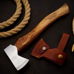 Handmade Throwing Axe, Viking Style Axe, Outdoor Survival Tool, Camping Hatchet, Rustic Decor