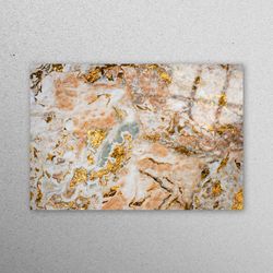 Glass Art, Wall Decoration, Tempered Glass, Marble Glass Printing, Abstract Tempered Glass, Shimmery Glass Wall Art, Gol