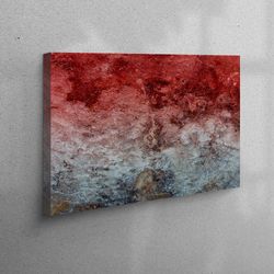 Canvas Home Decor, Canvas Art, 3D Canvas, Alcohol Ink Printed, Gray Marble Art Canvas, Abstract Wall Art, Contemporary C
