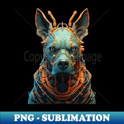 Industrial Punk Dogs by Liza Kraft 100 - Retro PNG Sublimation Digital Download