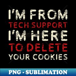 Funny Christmas Tech Support Shirt Computer Programmer - Elegant Sublimation PNG Download
