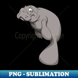 Manatee - Modern Sublimation PNG File