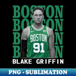Boston Celtics Blake Griffin - Signature Sublimation PNG File