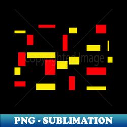 Abstract mosaic pattern grid with random colours - Instant PNG Sublimation Download