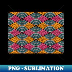 colorful african pattern - exclusive png sublimation download