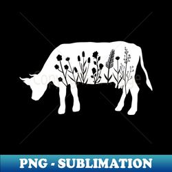 Cow Design - Instant PNG Sublimation Download