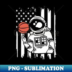 Basketball Astronaut - Artistic Sublimation Digital File