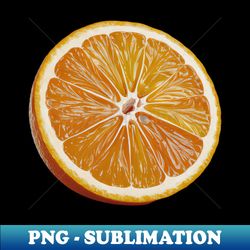 Juicy Burst Fresh Orange Splash T-shirt - Signature Sublimation PNG File