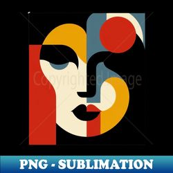 Portrait - Modern Sublimation PNG File