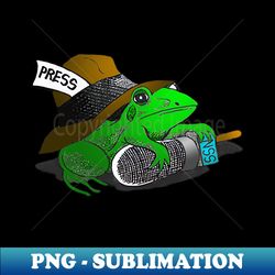 ToughPigs frog reporter - Digital Sublimation Download File