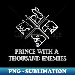 Prince with a thousand enemies (watership down) - Instant PNG Sublimation Download