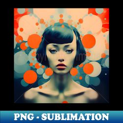 Surreal Girl - PNG Transparent Sublimation File