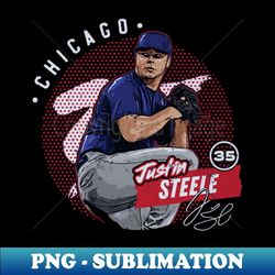 Justin Steele Chicago C Dots - Stylish Sublimation Digital Download