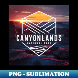 national park canyonlands beautiful landscape - exclusive png sublimation download