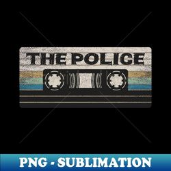 The Police Mix Tape - Unique Sublimation PNG Download