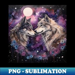 Wolfdog Art - Sublimation-Ready PNG File