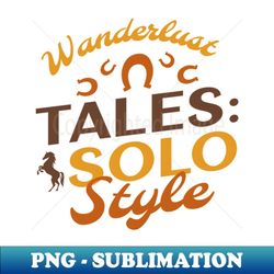 WONDERLUST 1 - Decorative Sublimation PNG File