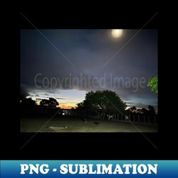 Cattle Ranch Night - High-Resolution PNG Sublimation File