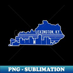 Lexington Kentucky - Instant PNG Sublimation Download