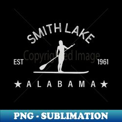 Smith Lake Alabama - Vintage Sublimation PNG Download - Capture Imagination with Every Detail