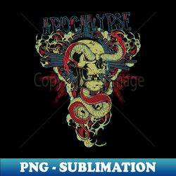 skull and snake - Instant PNG Sublimation Download - Perfect for Personalization
