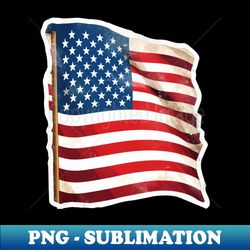 American flag Independence Day USA - Professional Sublimation Digital Download - Create with Confidence