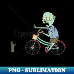 zombie bicycle - Artistic Sublimation Digital File - Perfect for Sublimation Mastery
