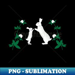 Rabbit with cub - Trendy Sublimation Digital Download - Perfect for Sublimation Mastery