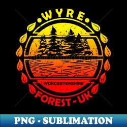 Wyre Forest Worcestershire UK Nature Landscape - United Kingdom - Premium PNG Sublimation File - Stunning Sublimation Graphics