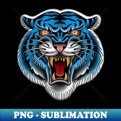 blue tiger - Digital Sublimation Download File - Unleash Your Creativity