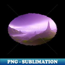 eldritch dreamscapes 8 - fantasy landscapes - decorative sublimation png file - fashionable and fearless