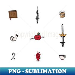 Once Upon A Time - Instant PNG Sublimation Download - Perfect for Creative Projects