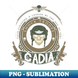 CADIA - CREST EDITION - Unique Sublimation PNG Download - Spice Up Your Sublimation Projects