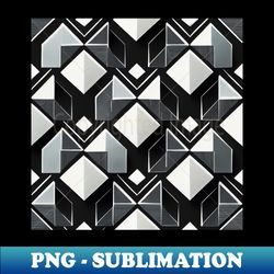 simple black and white pattern - creative sublimation png download - unleash your inner rebellion