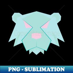 bear face - professional sublimation digital download - vibrant and eye-catching typography