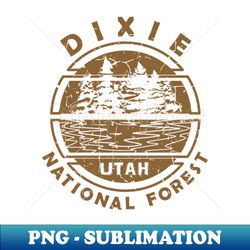 Dixie National Forest Utah  USA State - Professional Sublimation Digital Download - Bold & Eye-catching