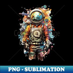 Astronaut - Modern Sublimation PNG File - Perfect for Sublimation Art