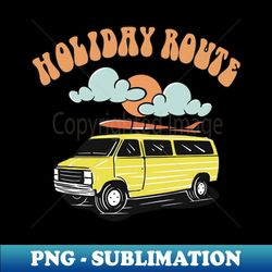 Holiday Route - Special Edition Sublimation PNG File - Spice Up Your Sublimation Projects
