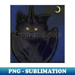 UNIBATKITTY - Decorative Sublimation PNG File - Perfect for Personalization