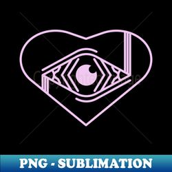 Eye heart - Professional Sublimation Digital Download - Bold & Eye-catching