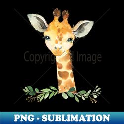 baby giraffe - professional sublimation digital download - perfect for sublimation art
