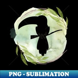 Toucan silhouette - Retro PNG Sublimation Digital Download - Enhance Your Apparel with Stunning Detail