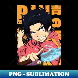 Ao no Exorcist - Rin Okumura - PNG Transparent Sublimation Design - Fashionable and Fearless