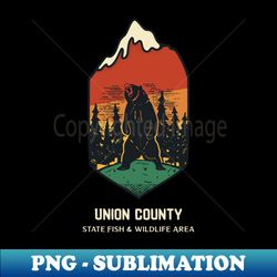 Union County State Fish  Wildlife Area - Elegant Sublimation PNG Download - Spice Up Your Sublimation Projects